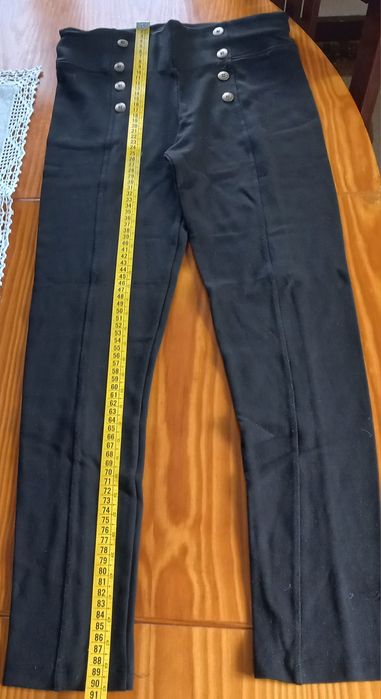 Leggins pretas Tam.M Zara