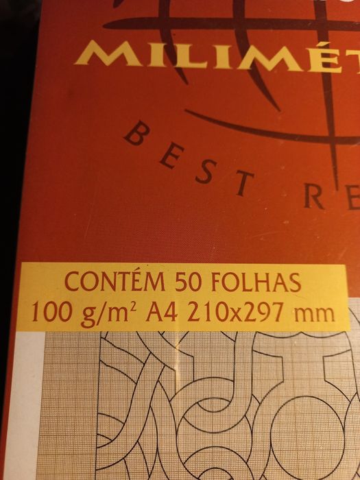 Bloco de papel milimétrico Canson