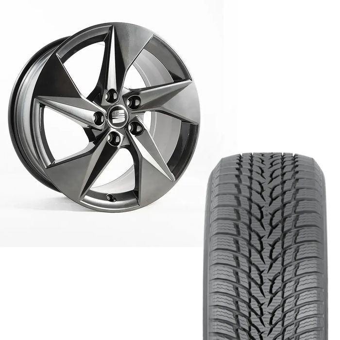 NOWE ORYGINALNE Felgi / Koła 17" - Seat Alhambra Ateca Leon Toledo