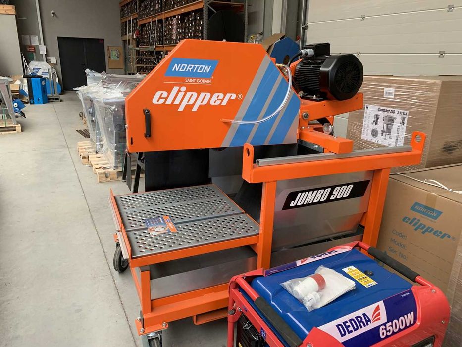 Norton Clipper JUMBO 900 z Tarczą Przecinarka Piła do silki pustaka