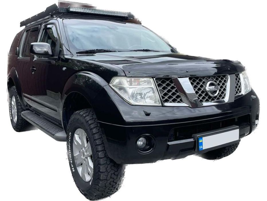 Дефлектор капота Поликарбонат EuroCap для Nissan Pathfinder R51 2005-2014 гг.