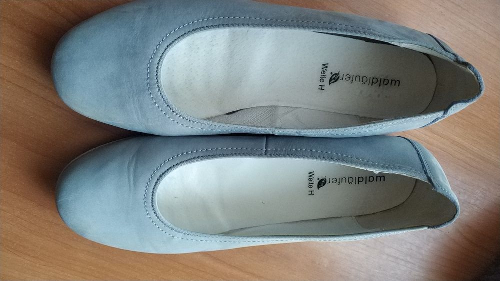 женскиеі кожаные туфли 41р,  26см