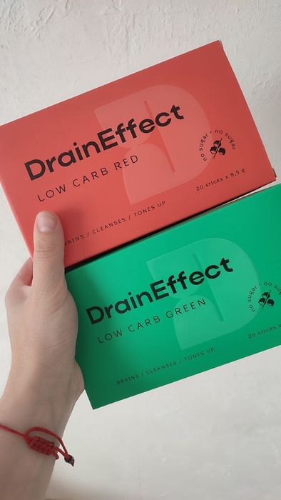 Драйн Draineffect червоний і зелений