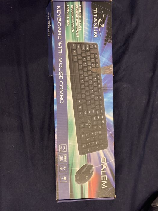 Nowa klawiatura bez myszki