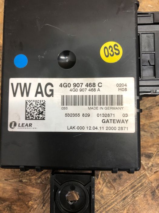 a6 c7 moduł gateway sterownik 4g0907468c