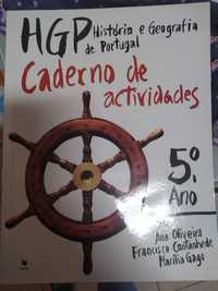 HGP em Ação - HGP 5° Ano - Caderno de Atividades Leiria, Pousos, Barreira E  Cortes • OLX Portugal