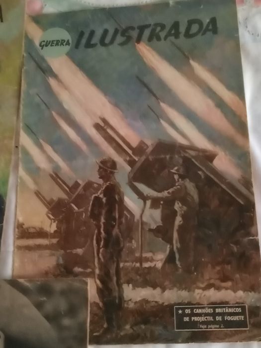 4 revistas da Guerra Ilustrada