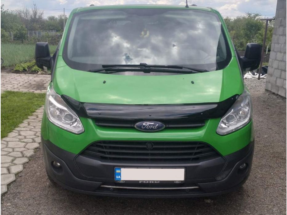 Ford Custom Дефлектор капота (мухобойка) EuroCap