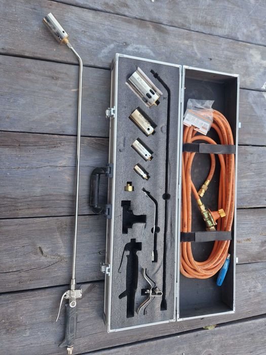 Profesjonalny palnik gazowy, przewód 10 m