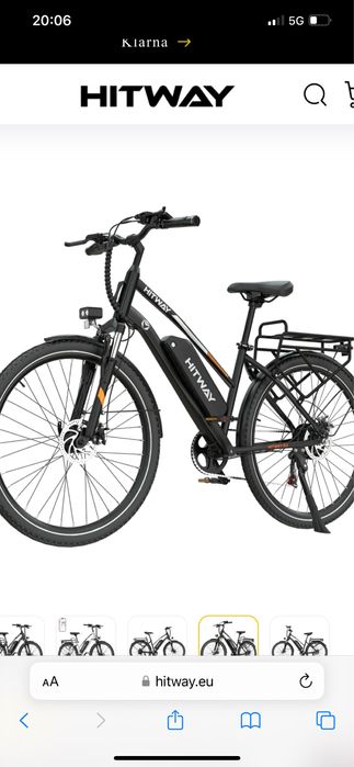 Rower elektryczny HITWAY 36V 13Ah koła 28 calowe