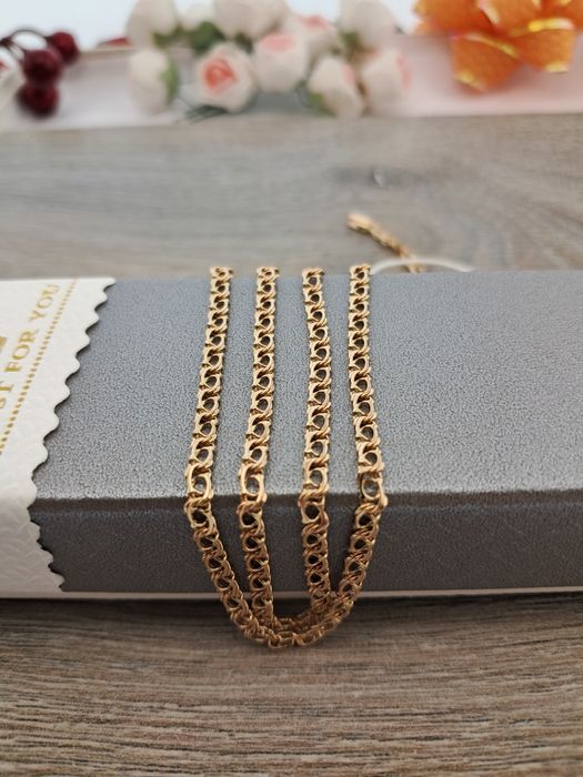 ‼Золотий ланцюг цепь 6,54 гр 50 см Золотая цепочка Золото 585*