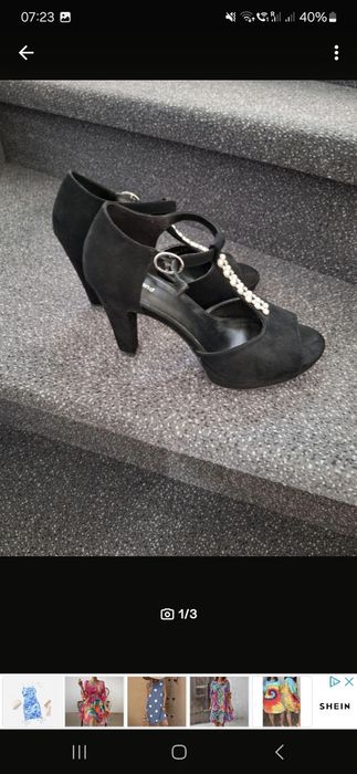 sandaly na obcasie buty na słupku