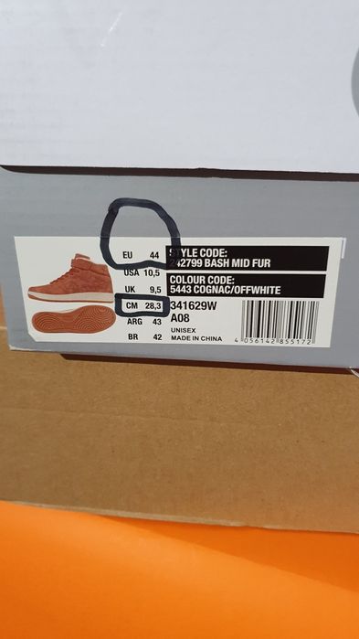 Śniegowce marki Kappa modne w rozmiarze 44  długość wkładki 28.3 cm