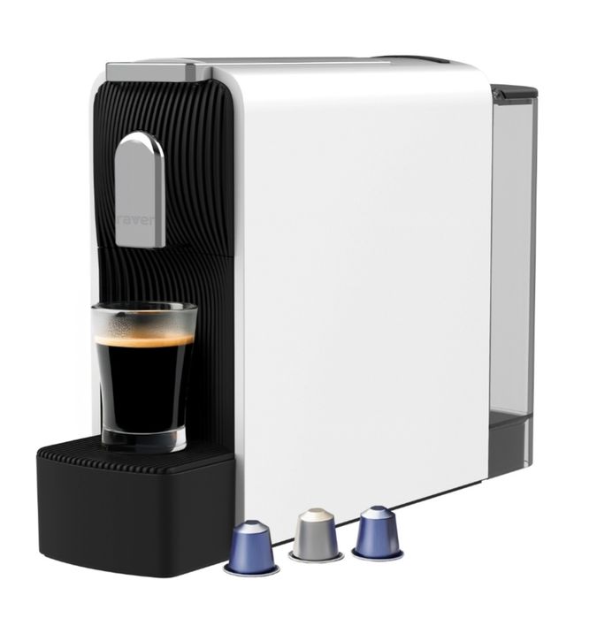 Ekspres kapsułkowy nespresso Raven EEK002CB 8,3cm szerokości