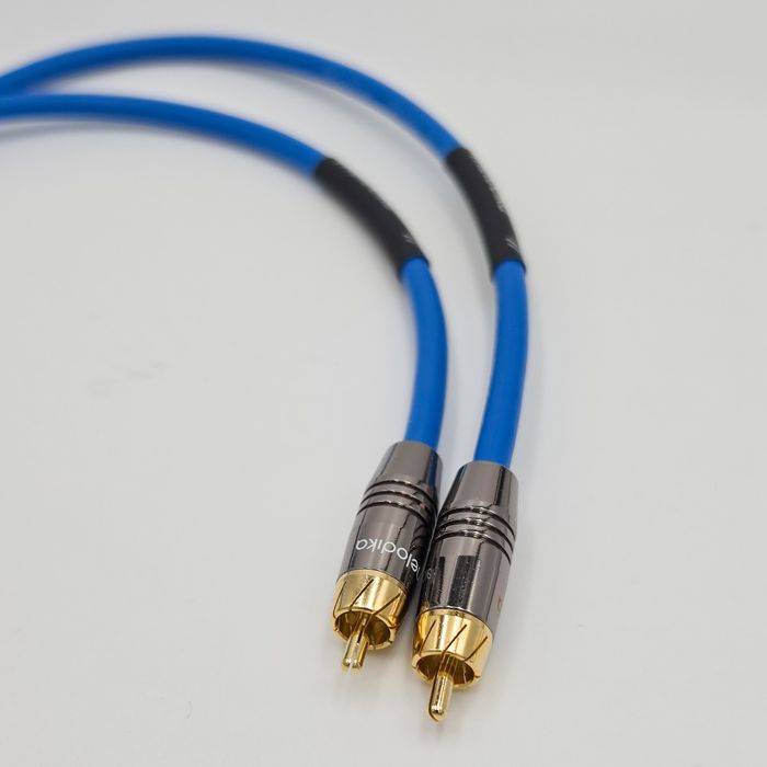 Melodika Sky Blue RCA – para 2 × 0,5 m – interkonekt stereo