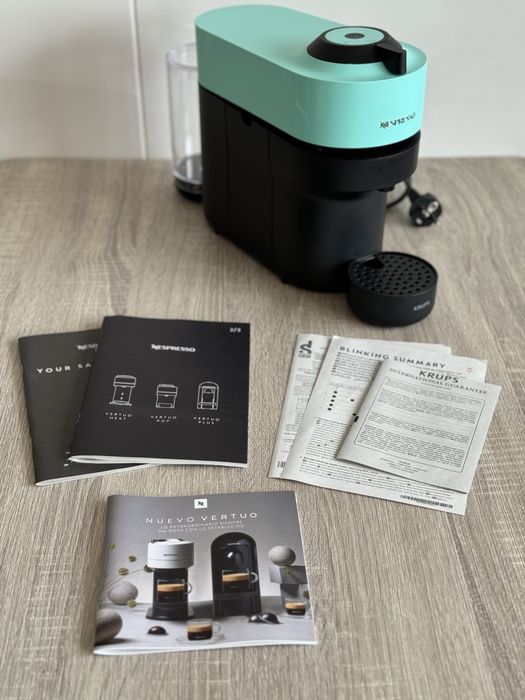 Máquina de Café Vertuo Pop Aqua Mint Nespresso