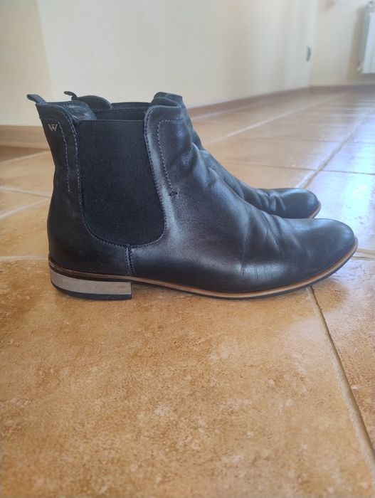 Buty 40 Wojas botki półbuty sztyblety kozaki skóra