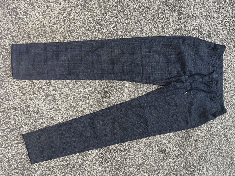 Стильні штани у клітинку М 46