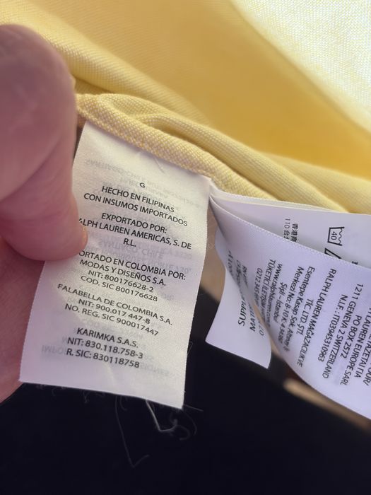 Polo Ralph Lauren мужская рубашка оригинал