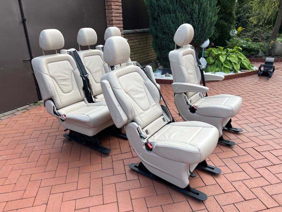 Cидіння салон сиденья Мерседес V-klasa Віто Vito Viano W447 Nappa 2025