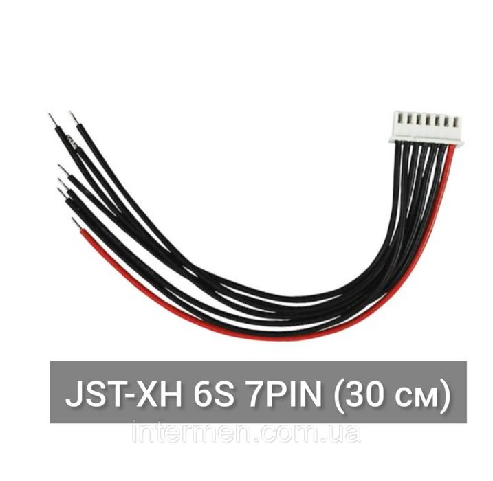 Балансувальний кабель JST-XH 6S 7pin 30 см для акумуляторів