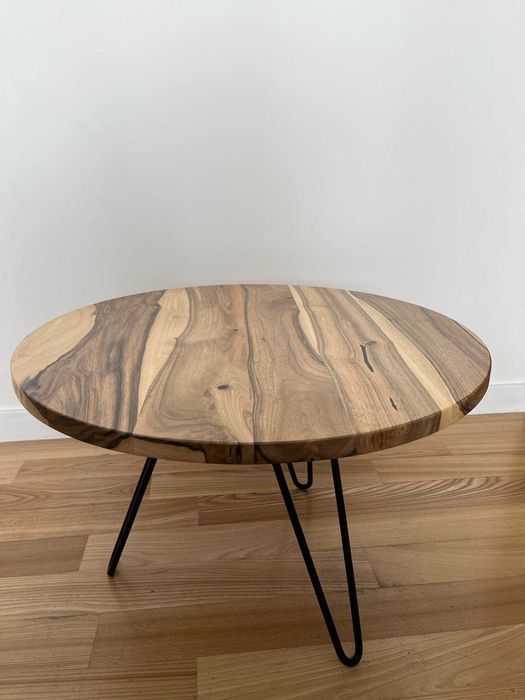 Stolik kawowy z orzecha włoskiego!