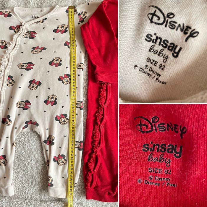 Ромпер Disney 92 см (2 шт) , чоловічки Primark TU 12-18 міс ( 80-86 см)