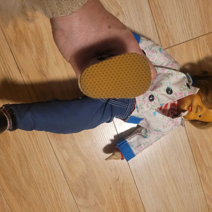 Lalka artystyczna z lat 50.–60 typ „Kruse-style”