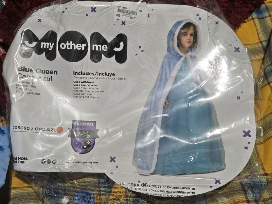 Blue Princess Cape