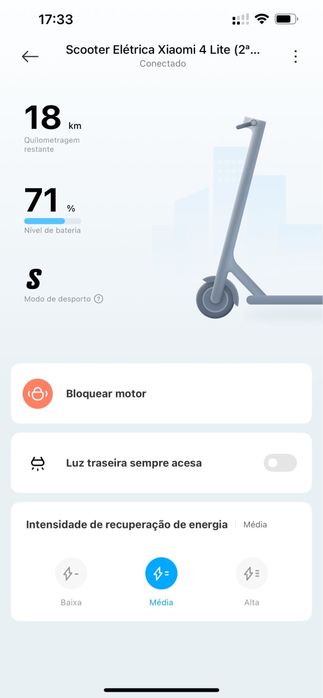 Patinete (Scooter Elétrica Xiaomi 4 lite 2 geração)