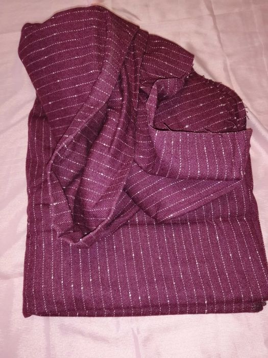 Отрезок ткани Драп цвет бордо с малиной Размер 1,58 * 3,40 м.