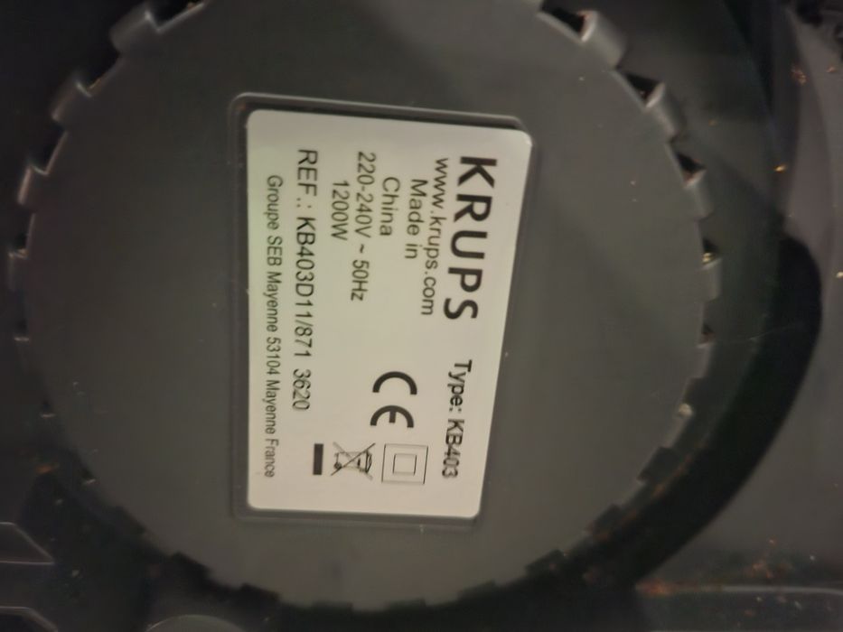 Bender kielichowy Krups