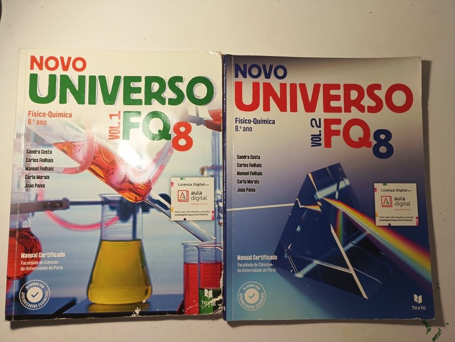 Manuais FQ 8° ano
