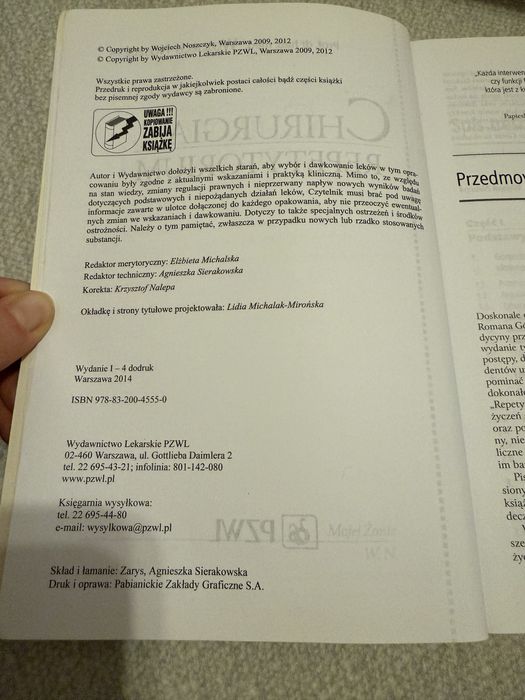Chirurgia Repetytorium Wojciech Noszczyk