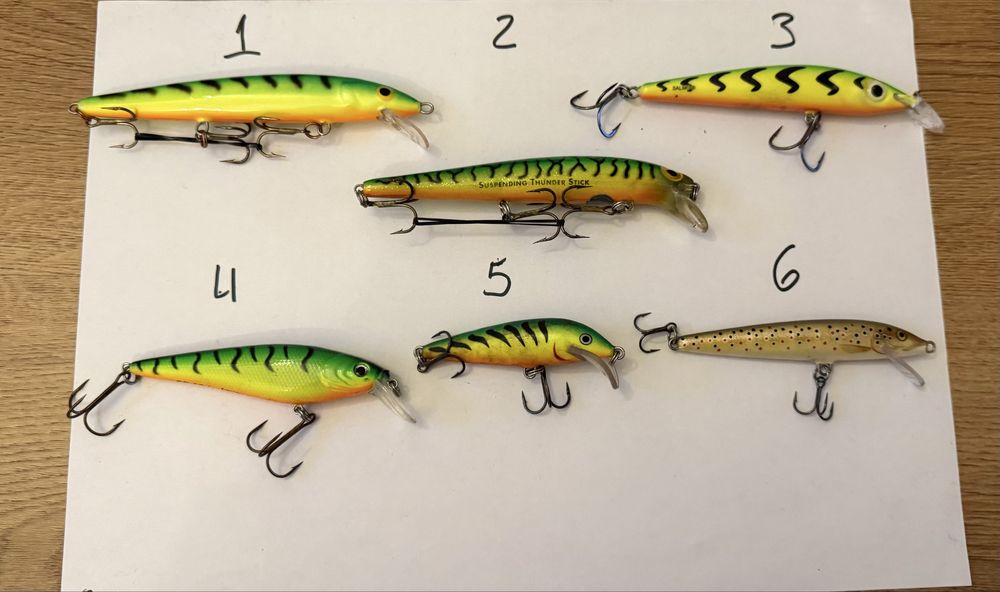 Amostras Rapala, Storm…