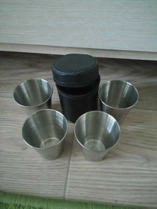 Набір чарок з нержавіючої сталі 75мл