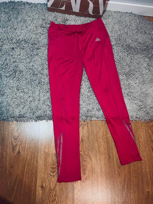Adidas xl legginsy getry damskie różowe