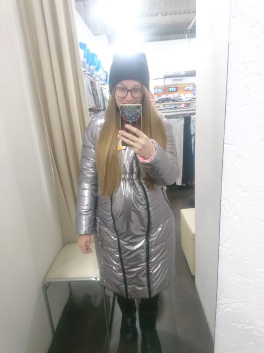 Пуховик для вагітних