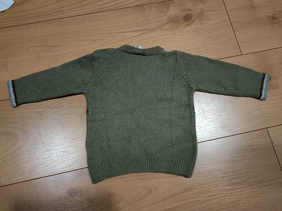 Pullover de lã bebé LFT - 12 meses