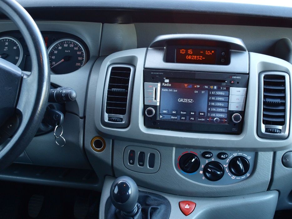 Wynajem Bus 9 Osobowy LONG 2.0DCI 114KM Klimatyzacja