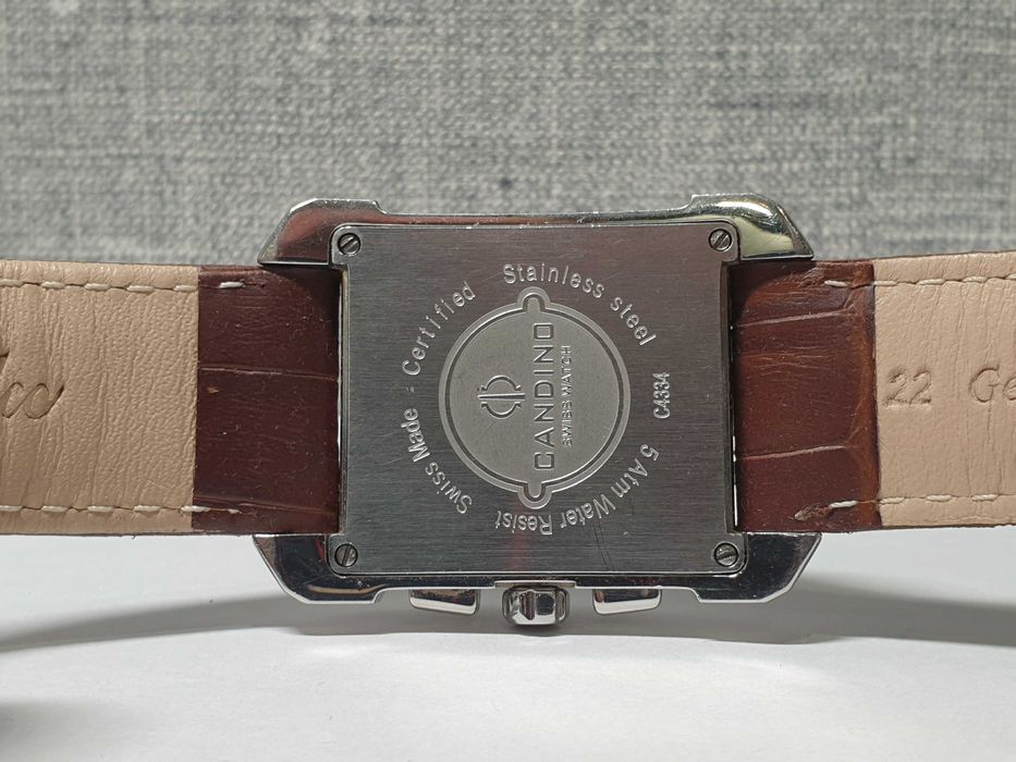 Чоловічий годинник Candino C4334 Chronograph Swiss Made