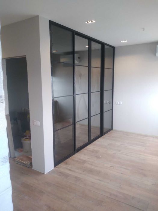 Перегородки в стиле Лофт. Межкомнатные раздвижные двери