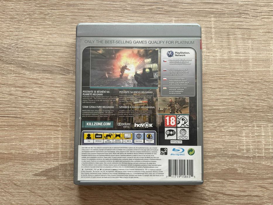 Killzone 2 - PS3 - PL - stan Używany, sprawny 100%