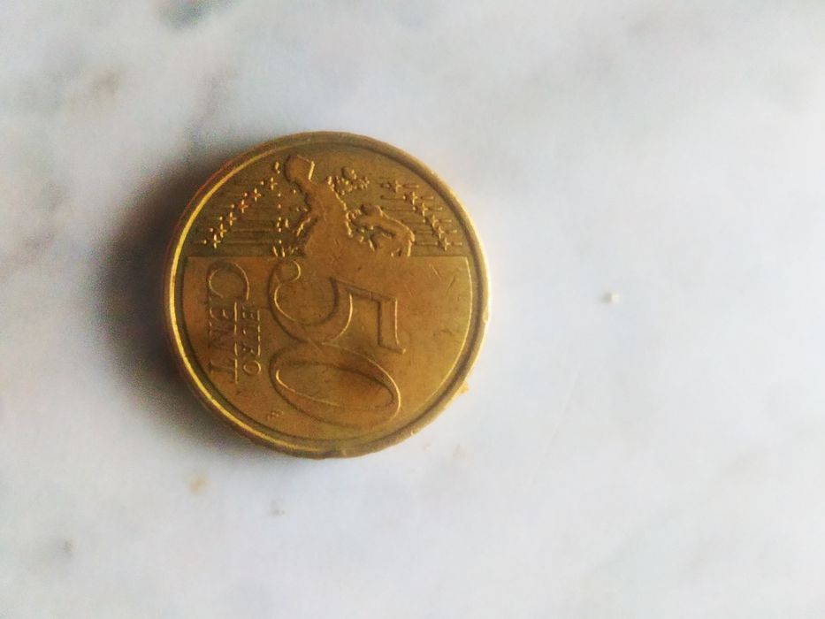 Продам 50 Евро цент редькая монета
