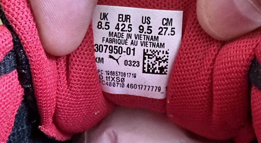 Оригінал Puma Scuderia Ferrari X Trinity.(27см)