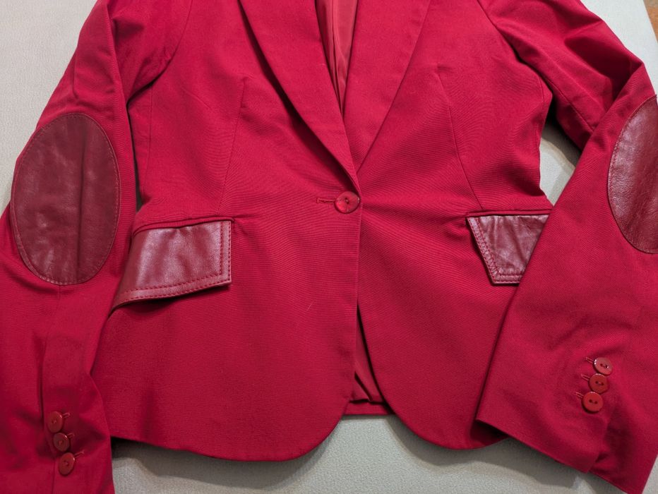 Blazer vermelho da Zara