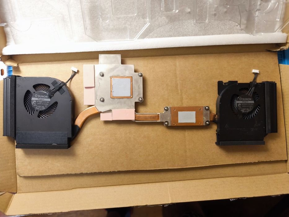 Нова система охолодження Lenovo ThinkPad P53 — FRU 02DM017 (N19P)