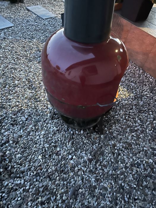 Kominek piecyk grill