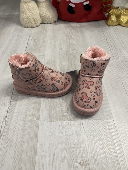Угги дитячі, уги для дівчинки, 23-14см зимове взуття
