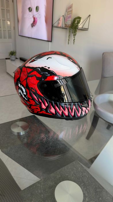 Capacete  HJC Tpha 11 carnage Marvel